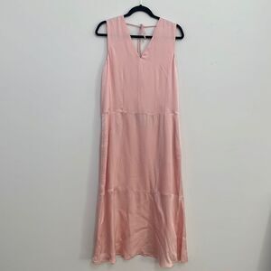 Everlane women’s satin Pink dress NWT